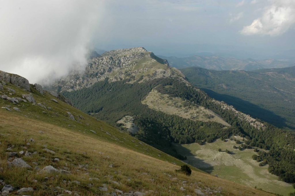 At the summit of Serra Dolcedorme, the “Queen of the South”