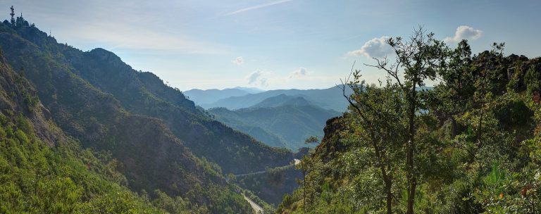panorama tappa 40 trekking monti liguri